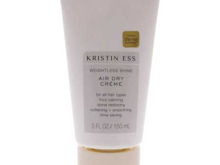 Kristin Ess Weightless Shine Air Dry Creme by Kristin Ess for Unisex - 5 oz Cream Supply