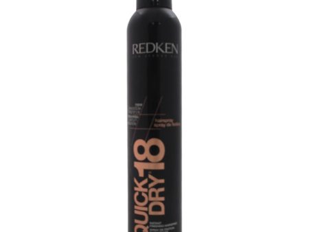 Redken Quick Dry 18 Instant Finishing Spray by Redken for Unisex - 9.8 oz Hairspray For Sale