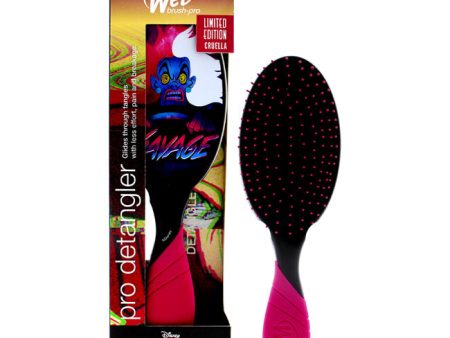 Wet Brush Pro Detangler Disney Villains Brush  - Savage - Cruella De Vil by Wet Brush for Unisex - 1 Pc Hair Brush For Sale