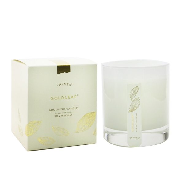 Thymes Aromatic Candle - Goldleaf  212g 7.5oz Online