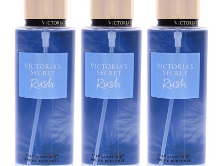 Victorias Secret Rush Fragrance Mist by Victorias Secret for Women - 8.4 oz Fragrance Mist - Pack of 3 Hot on Sale