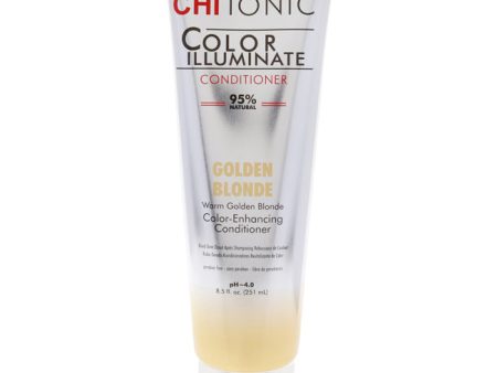 CHI Ionic Color Illuminate Conditioner - Golden Blonde by CHI for Unisex - 8.5 oz Conditioner Hot on Sale