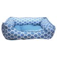 Pet Maison Quartre Foil Cuddler Pet Bed by Pet Maison for Unisex - 27 x 21 x 10 Inch Pet Bed For Cheap