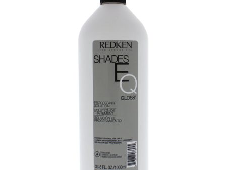 Redken Shades EQ Gloss Processing Solution by Redken for Unisex - 33.8 oz Treatment Online Hot Sale