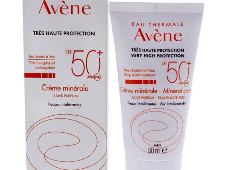 Avene Very High Protection Mineral Cream SPF 50 by Avene for Women - 1.69 oz Cream Online