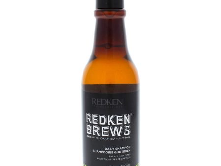 Redken Brews Daily Shampoo by Redken for Men - 10 oz Shampoo on Sale