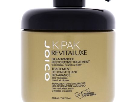 Joico K-Pak Revitaluxe Bio-Advance Restorative Treatment by Joico for Unisex - 16.2 oz Treatment Cheap