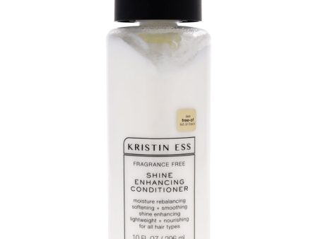 Kristin Ess Fragrance Free Shine Enhancing Conditioner by Kristin Ess for Unisex - 10 oz Conditioner For Discount