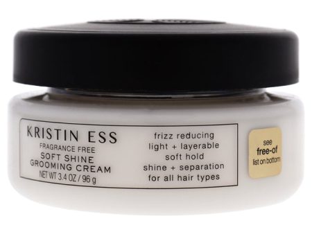 Kristin Ess Fragrance Free Soft Shine Grooming Cream by Kristin Ess for Unisex - 3.4 oz Cream For Cheap