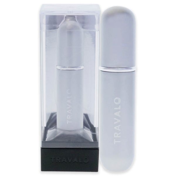 Travalo Classic Perfume Atomizer - Silver by Travalo for Unisex - 0.17 oz Refillable Spray (Empty) on Sale