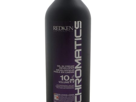 Redken Chromatics Oil In Cream Developer - 10 Volume 3% by Redken for Unisex - 32 oz Cream Fashion