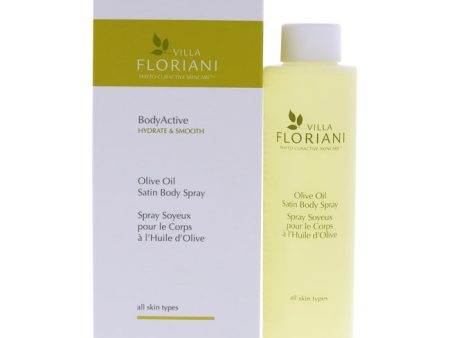 Villa Floriani Olive Oil Satin Body Spray by Villa Floriani for Unisex - 5.07 oz Body Spray For Sale