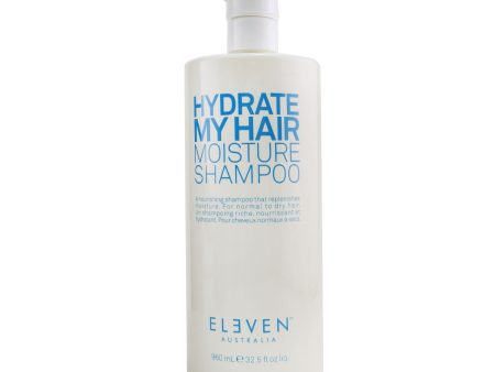 Eleven Australia Hydrate My Hair Moisture Shampoo  960ml 32.5oz Online now