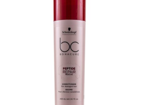 Schwarzkopf BC Bonacure Peptide Repair Rescue Conditioner (For Damaged Hair)  200ml 6.7oz Hot on Sale