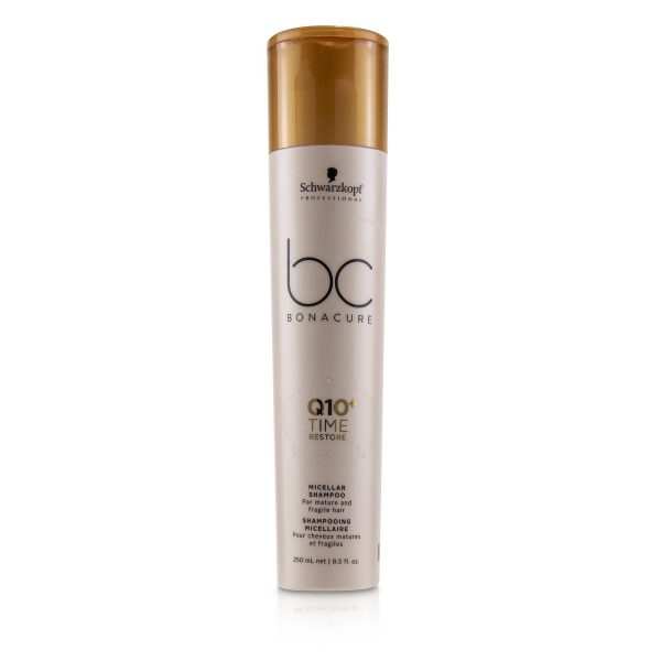 Schwarzkopf BC Bonacure Q10+ Time Restore Micellar Shampoo (For Mature and Fragile Hair)  250ml 8.5oz For Discount