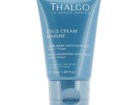 Thalgo Cold Cream Marine Deeply Nourishing Hand Cream - For Dry, Very Dry Hands  50ml 1.69oz Online Sale