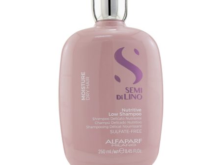 AlfaParf Semi Di Lino Moisture Nutritive Low Shampoo (Dry Hair)  250ml 8.45oz on Sale