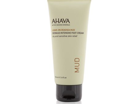 Ahava Leave-On Deadsea Mud Dermud Intensive Foot Cream  100ml 3.4oz Online Hot Sale