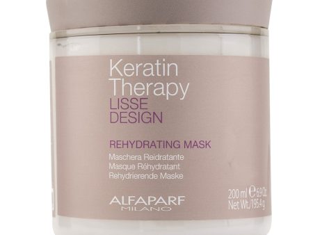 AlfaParf Lisse Design Keratin Therapy Rehydrating Mask  200ml 6.9oz Online Hot Sale