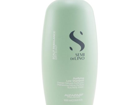 AlfaParf Semi Di Lino Scalp Rebalance Purifying Low Shampoo (Dry Scalp)  1000ml 33.8oz Hot on Sale