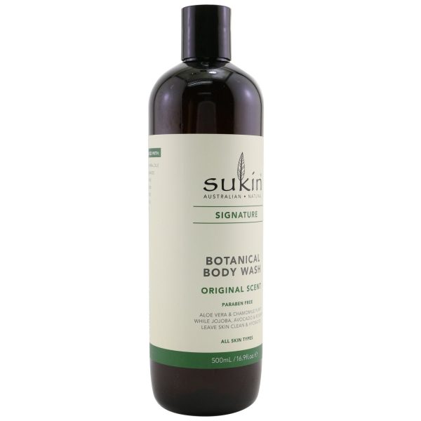 Sukin Signature Botanical Body Wash - Original Scent (All Skin Types)  500ml 16.9oz Discount