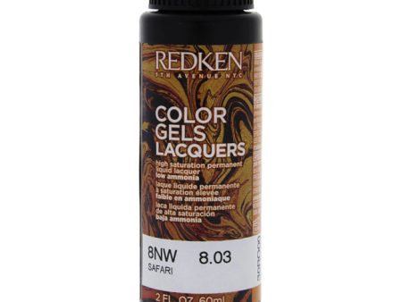 Redken Color Gels Lacquers Haircolor - 8NW Safari by Redken for Unisex - 2 oz Hair Color Online Hot Sale