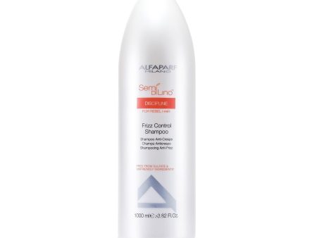 AlfaParf Semi Di Lino Discipline Frizz Control Shampoo (For Rebel Hair)  1000ml 33.82oz Supply