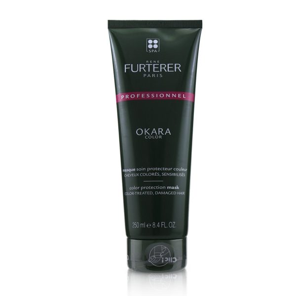 Rene Furterer Okara Color Color Protection Mask - Color-Treated, Damaged Hair (Salon Product)  250ml 8.4oz Hot on Sale