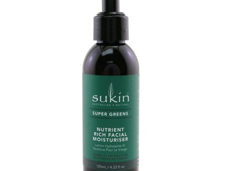 Sukin Super Greens Nutrient Rich Facial Moisturiser (Normal To Dry Skin Types)  125ml 4.23oz on Sale