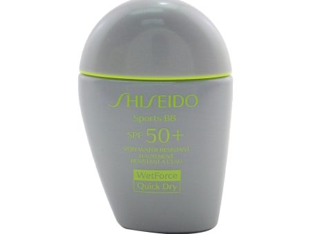 Shiseido Sports BB SPF 50+ Quick Dry & Very Water Resistant - # Medium Dark  30ml 1oz Supply