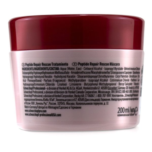 Schwarzkopf BC Bonacure Peptide Repair Rescue Treatment (For Fine to Normal Damaged Hair)  200ml 6.7oz Sale