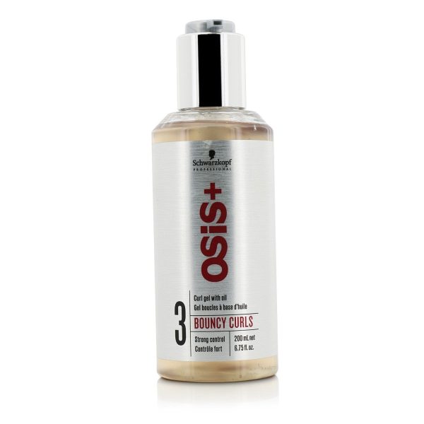 Schwarzkopf Osis+ Bouncy Curls Curl Gel with Oil (Strong Control)  200ml 6.75oz Online now