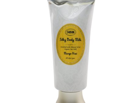 Sabon Silky Body Milk - Mango Kiwi (Box Slightly Damaged)  200ml 7oz Sale