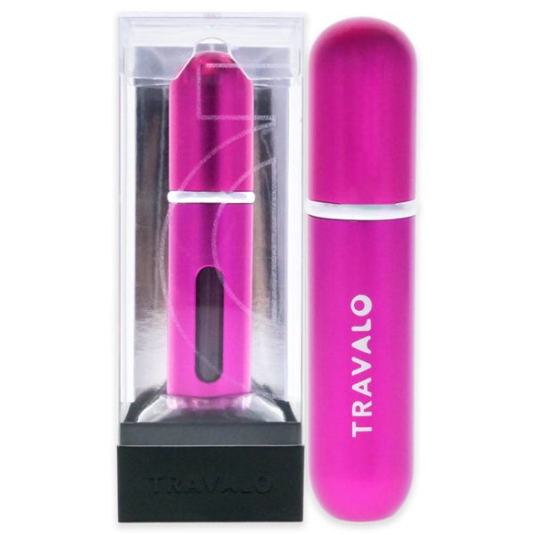 Travalo Classic Perfume Atomizer - Pink by Travalo for Unisex - 0.17 oz Refillable Spray (Empty) Cheap