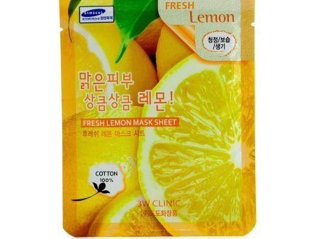 3W Clinic Mask Sheet - Fresh Lemon  10pcs For Cheap