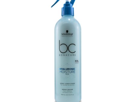 Schwarzkopf BC Bonacure Hyaluronic Moisture Kick Spray Conditioner (For Normal to Dry Hair)  400ml 13.5oz Online