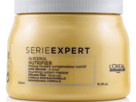 L Oreal Professionnel Serie Expert - Nutrifier Glycerol Nourishing System Silicone-Free Masque  500ml 16.9oz Sale