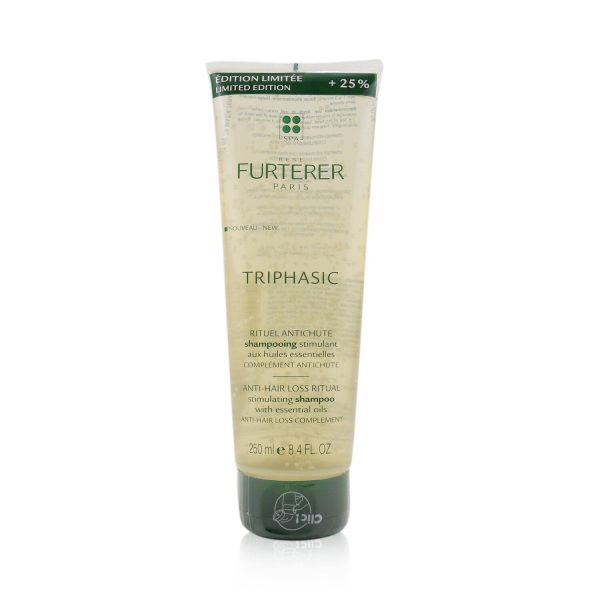 Rene Furterer Triphasic Anti-Hair Loss Ritual Stimulating Shampoo (Limited Edition + 25%)  250ml 8.4oz Online Hot Sale