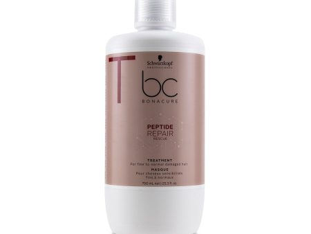 Schwarzkopf BC Bonacure Peptide Repair Rescue Treatment (For Fine to Normal Damaged Hair)  750ml 25.3oz For Cheap