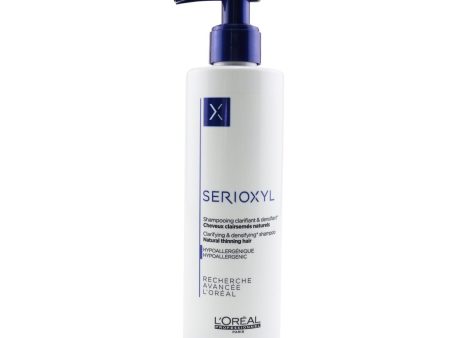 L Oreal Professionnel Serioxyl Clarifying & Densifying Shampoo (Natural Thinning Hair)  250ml 8.5oz Cheap