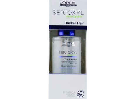 L Oreal Professionnel Serioxyl Intra-Cylane Thicker Hair (Fibre Thickening Serum)  90ml 3.04oz Sale