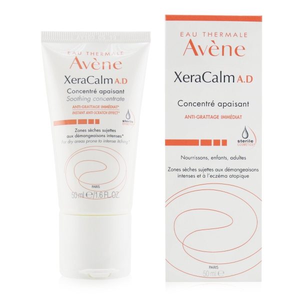 Avene XeraCalm A.D Soothing Concentrate - For Dry Areas Prone to Intense Itching & Atopic Eczema  50ml 1.6oz Sale