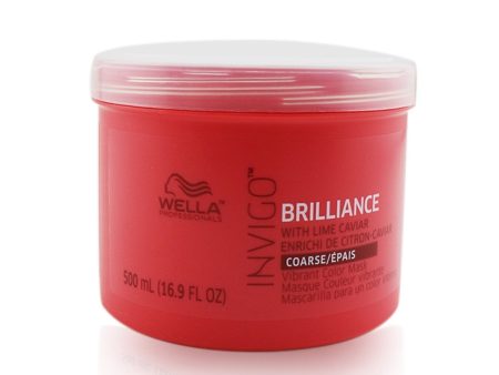 Wella Invigo Brilliance Vibrant Color Mask - # Coarse  500ml 16.9oz Cheap