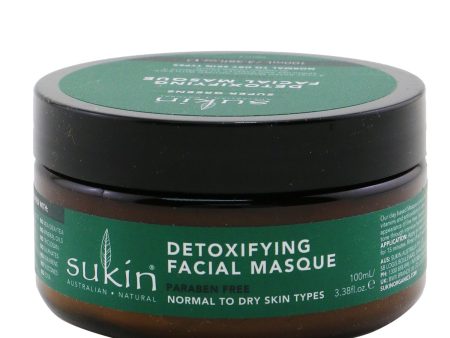 Sukin Super Greens Detoxifying Facial Masque (Normal To Dry Skin Types)  100ml 3.38oz For Cheap