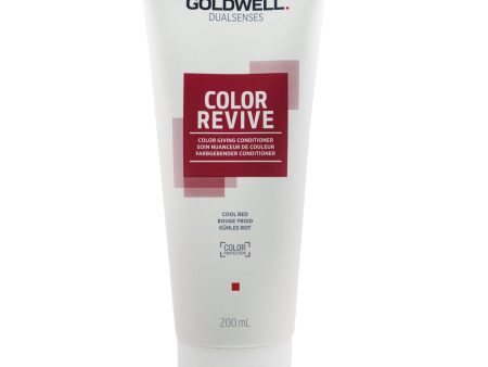 Goldwell Dual Senses Color Revive Color Giving Conditioner - # Cool Red (Box Slightly Damaged)  200ml 6.7oz For Sale