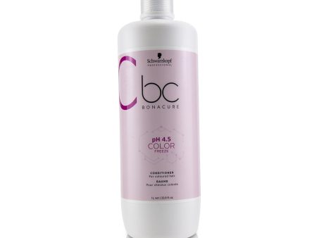 Schwarzkopf BC Bonacure pH 4.5 Color Freeze Conditioner (For Coloured Hair)  1000ml 33.8oz Supply