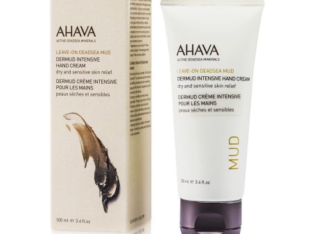 Ahava Leave-On Deadsea Mud Dermud Intensive Hand Cream  100ml 3.4oz Sale