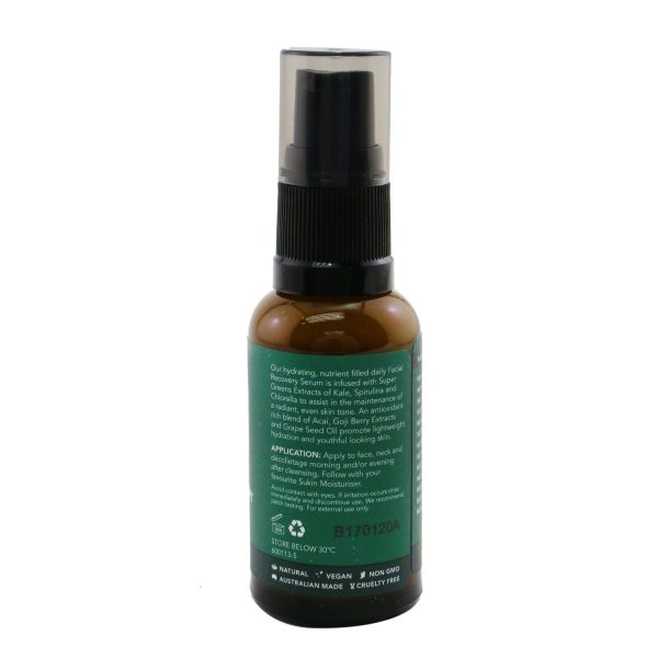 Sukin Super Greens Facial Recovery Serum (Normal To Dry Skin Types)  30ml 1.01oz Hot on Sale