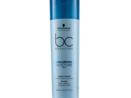 Schwarzkopf BC Bonacure Hyaluronic Moisture Kick Conditioner (For Normal to Dry Hair)  200ml 6.7oz Online Hot Sale