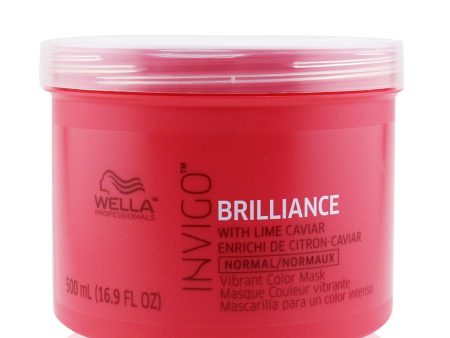 Wella Invigo Brilliance Vibrant Color Mask - # Normal  500ml 16.9oz Online Hot Sale